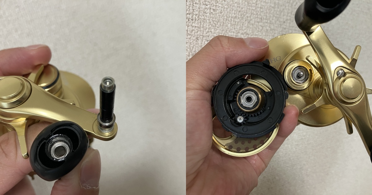 べアリングの定期交換はキャストップで決まり